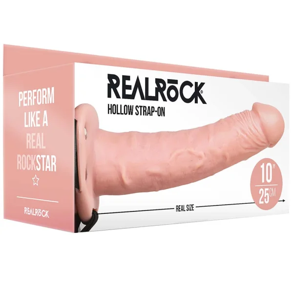 Real Rock Hollow 10 Inch Strap-On