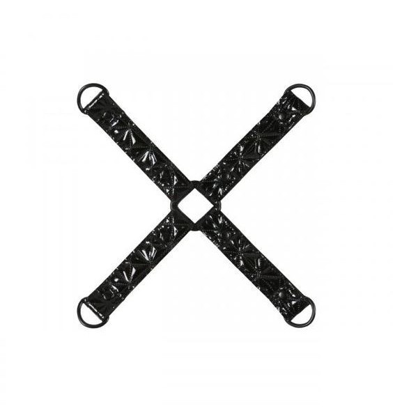 New Sensations Novelties Sinful Hogtie - Black