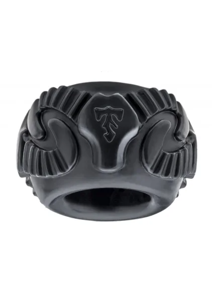 Perfect Fit Tribal Son Ram Ring Black