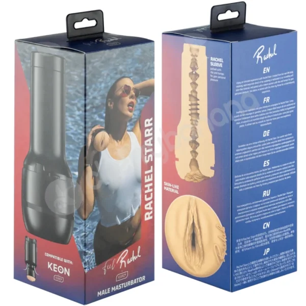Kiiroo Feel Rachel Starr Stars Collection Stroker Compatible With Keon