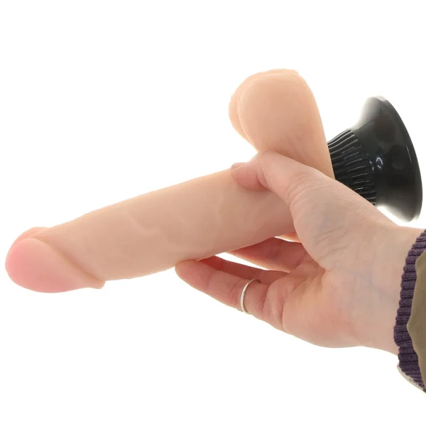 Real Feel Deluxe No. 1 - 6.5" Suction Cup Vibrating Dildo