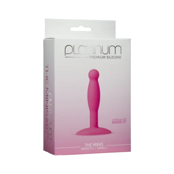 Platinum The Minis Smooth Butt Plug Small — image 4 of 12