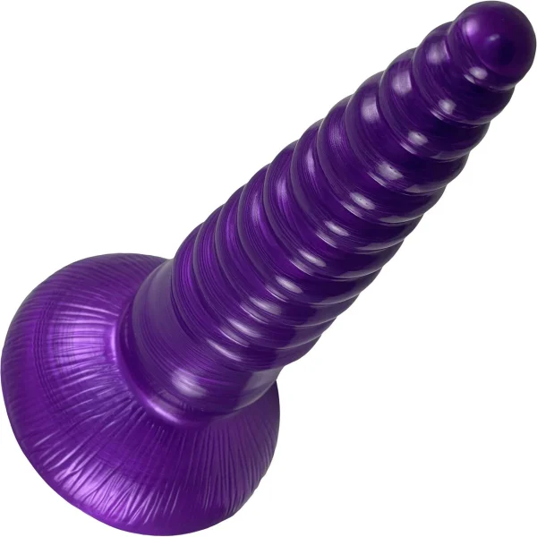 Stardust Mercury Rising 9" Silicone Suction Cup Dildo - Purple