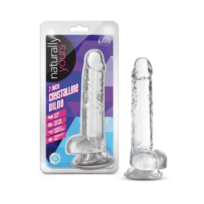 Naturally Yours 7 Inch Crystalline Dildo Diamond