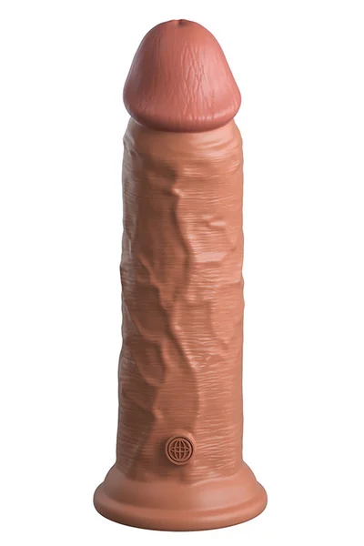 Pipedream King Cock Elite Dual Density 8" Silicone Dildo — image 9 of 24