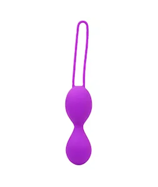 Ultrazone Eve Vibrating Silicone Beads - Purple — image 3 of 4