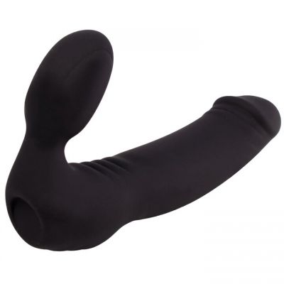 Bondara Harmony Black Strapless Strap On 7 5 Inch