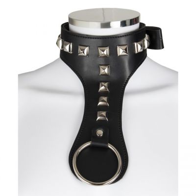 Bondara Full Throttle Black Studded Collar