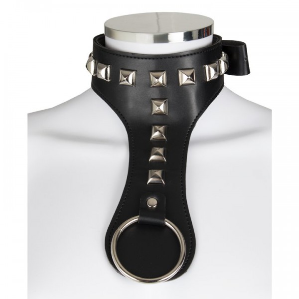 Bondara Full Throttle Black Studded Collar