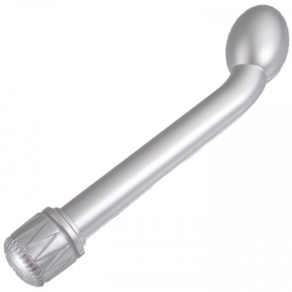 Bondara Silver Slim Vibrating P-Spot Massager