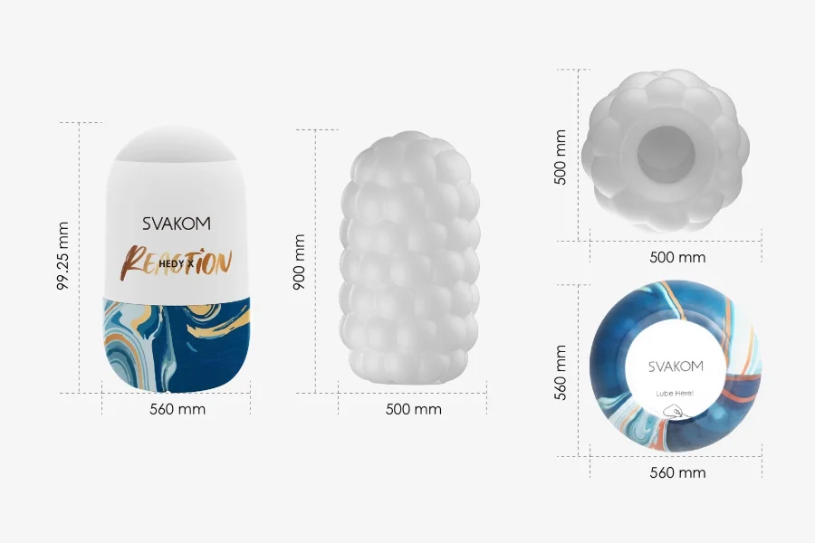 Svakom Hedy - X Stroking Sleeve Set