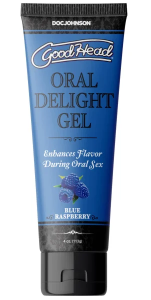 Goodhead Oral Delight Gel Blue Raspberry 4 Oz.