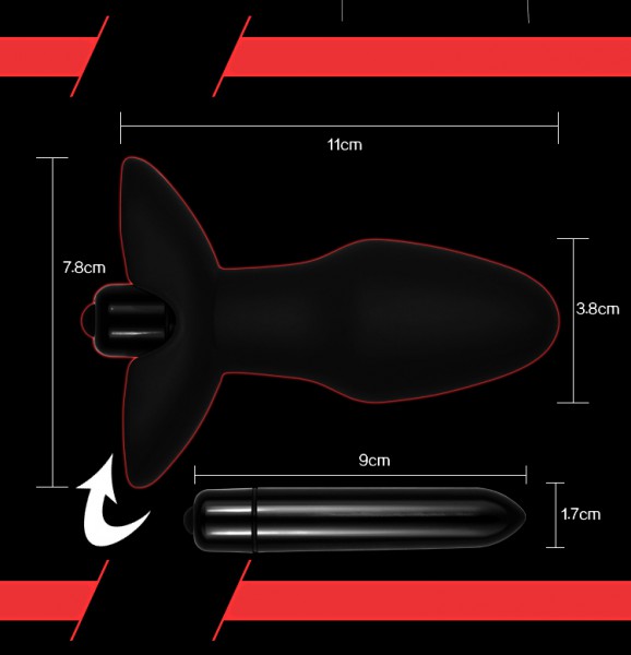 Rocket Teaser Butt Plug