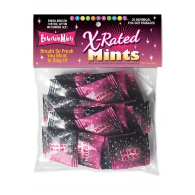 X rated Mints Single One Bag 3pcs