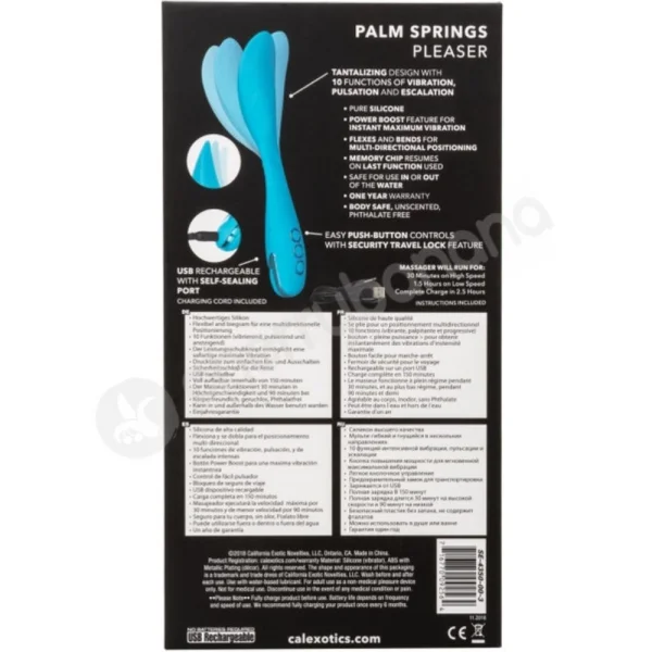 California Dreaming Palm Springs Pleaser Multi-Directional Vibe