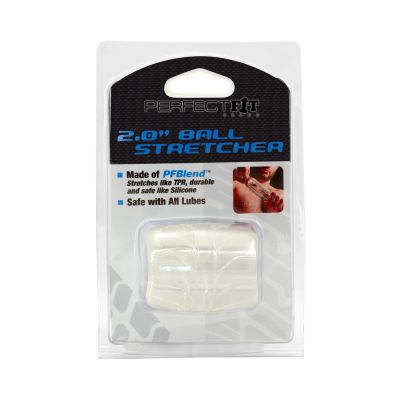 Ball Stretcher 2 0 In Pfblend Ice Clear