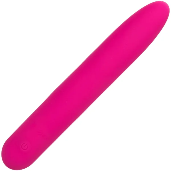 Bliss Liquid Silicone G Vibe Rechargeable Waterproof G-Spot Vibrator - Pink