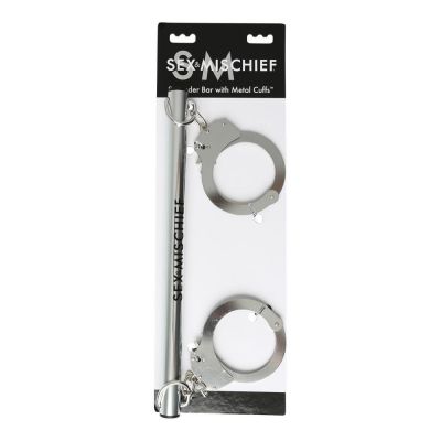 Sportsheets Spreader Bar with Metal Cuffs