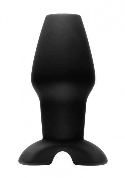 Invasion Hollow Silicone Anal Plug - Large - Jewel Butt Plug