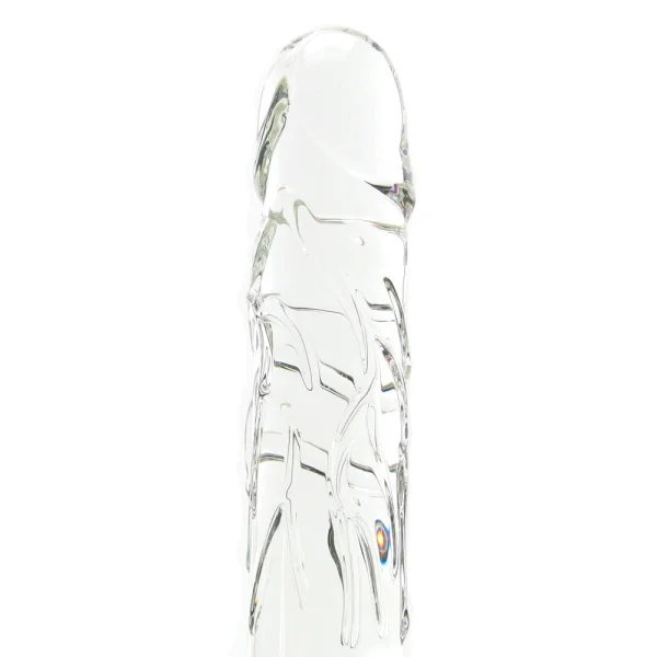 Blown Large Realistic Glass Dildo