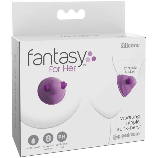 Vibrating Nipple Suck-Hers