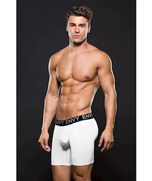 Micro Lowrise Logo Athletic Boxer L X White - White - L/xl — image 2 of 2