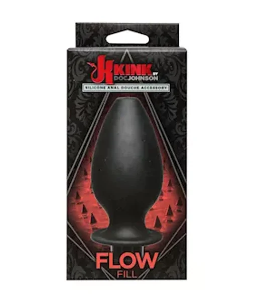 Flow Fill Anal Douche Accessory - Black — image 5 of 6
