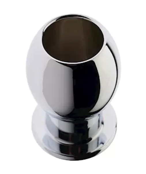 Kink Range Small Alloy Enema Ball - 2.9 Inch - Silver — image 3 of 4