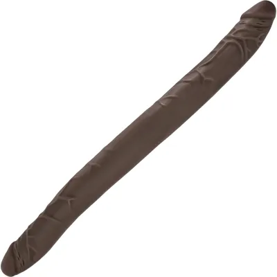 Dr Skin 16 Inch Double Dildo by Blush Chocolate