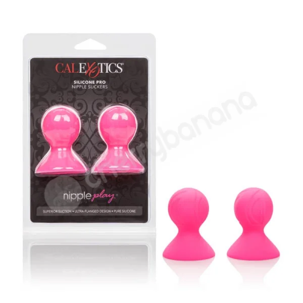 Nipple Play Pink Silicone Pro Nipple Suckers