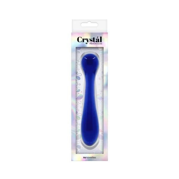 Crystal Pleasure Wand Blue