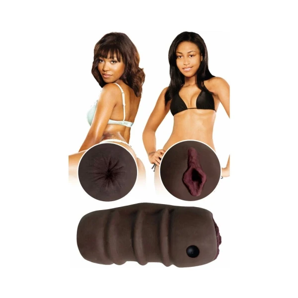 Mistress Double Vibrating Stroker Elina And Nadia Chocolate — image 13 of 14