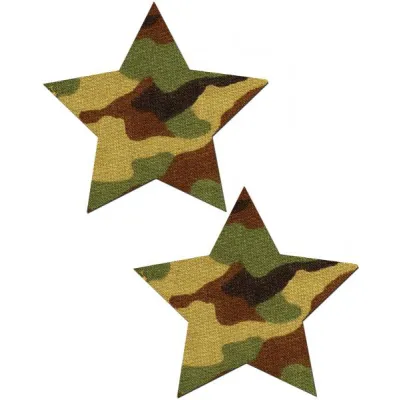 Pastease Camo Star Pasties O S
