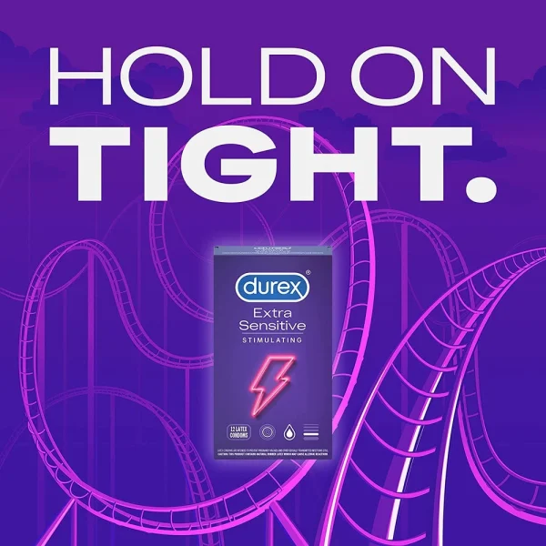 Durex Extra Sensitive "Stimulating" Condoms (12-Pack) — image 5 of 19