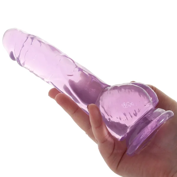 Naturally Yours 8 Inch Crystalline Dildo