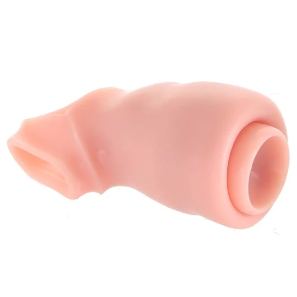 Fantasy X-tensions Elite Silicone 6" Penis Extension With Ball Strap & 2" Removable Extender  - Vanilla