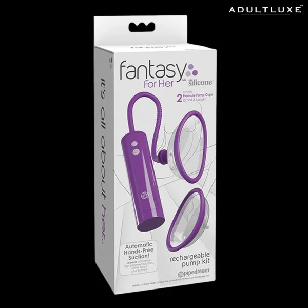 Fantasy For Her Rechargeable Pleasure Pump Kit