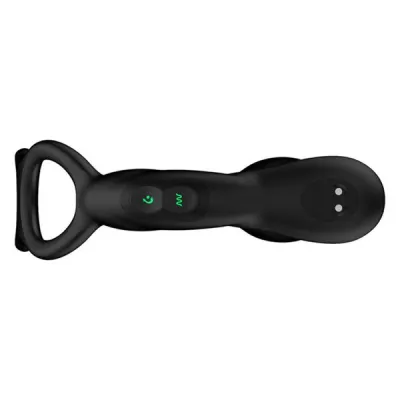 Nexus SIMUL8 Silicone Prostate Massager with Dual Cock Ring
