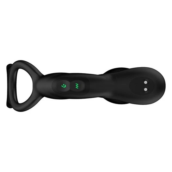 Nexus SIMUL8 Silicone Prostate Massager with Dual Cock Ring