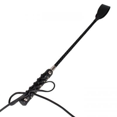 Bondara Retribution Lace Up Riding Crop 23 Inch