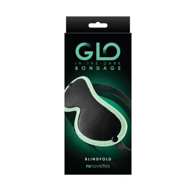 NS Novelties GLO Bondage Green Blindfold