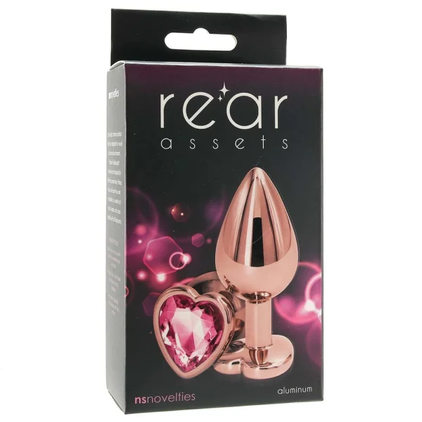 Rear Assets Rose Gold Heart Medium Pink