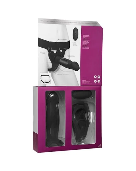 Be Risque Body Extension - - Black - 8 Inch