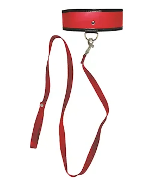 Sportsheets Leash And Collar - Red — image 3 of 4