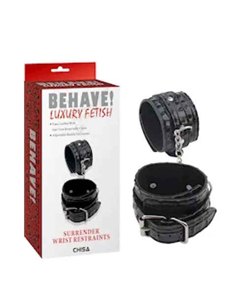 Surrender Wrist Restraints - Black — image 6 of 6