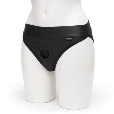 Sportsheets Black Crotchless Strap On Harness Briefs