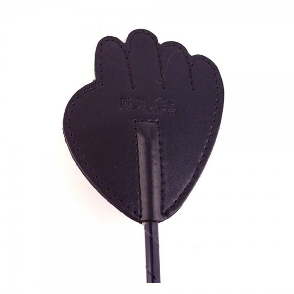 Rouge Black Leather Hand Crop