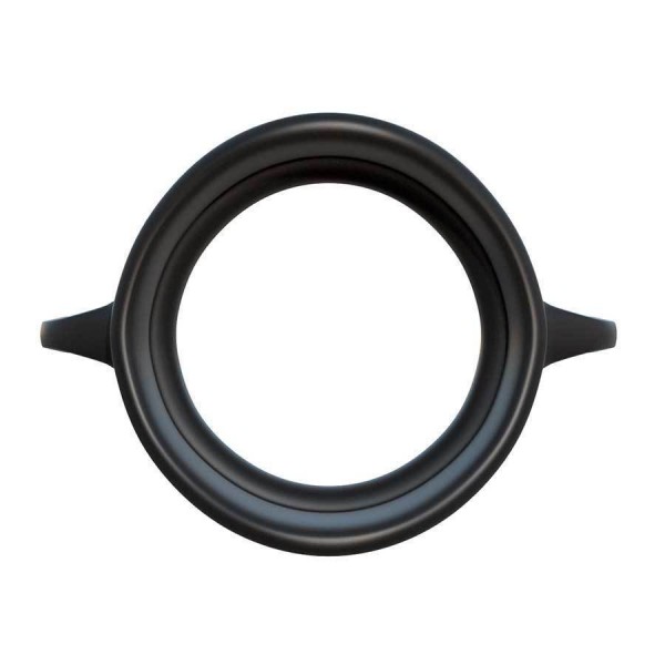 Black Silicone Ball Stretcher Sleeve by Fantasy C-Ringz