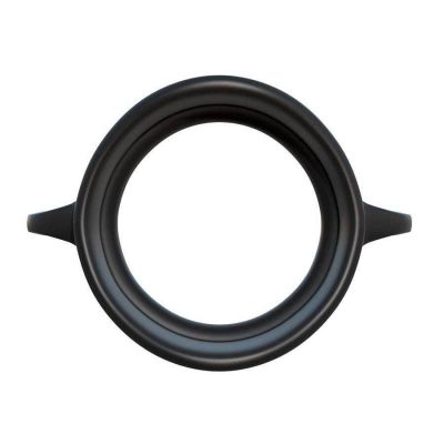 Black Silicone Ball Stretcher Sleeve by Fantasy C Ringz