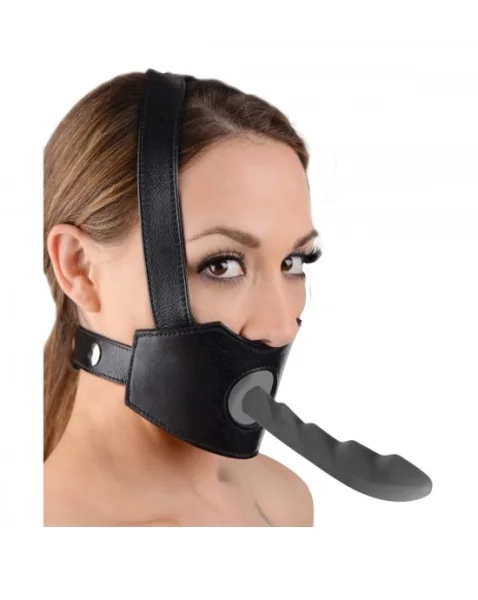 Face Fuk II Dildo Face Harness Black O/S